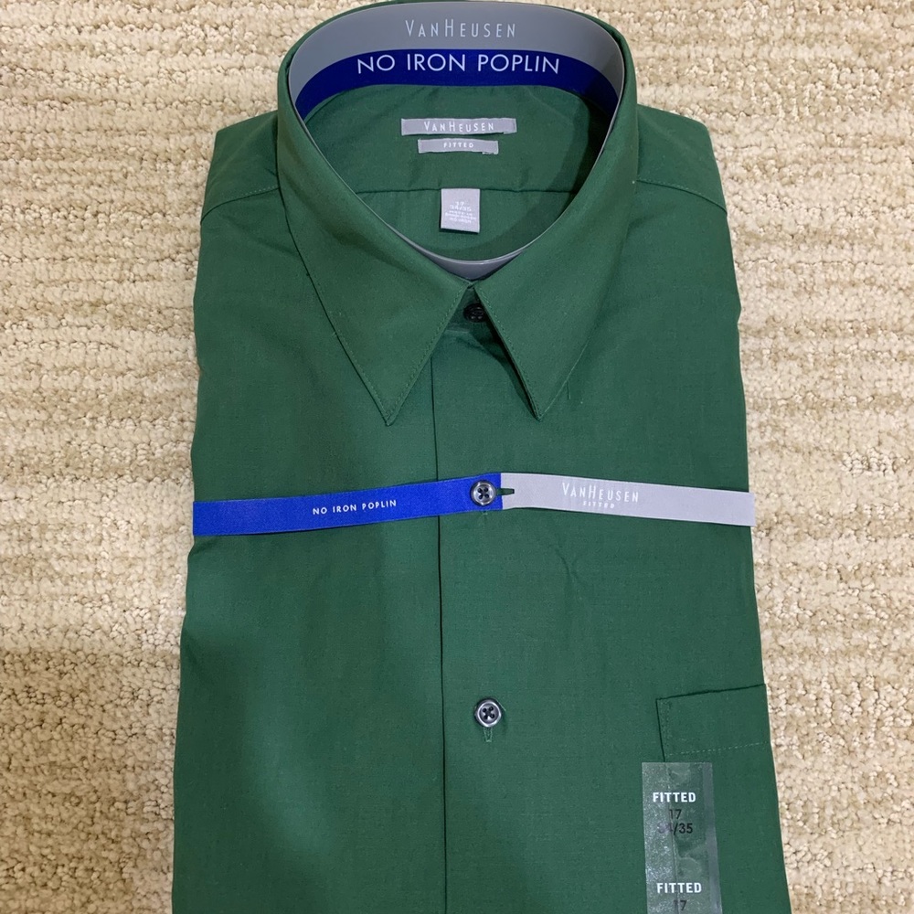 Van Heusen dress shirt button down- NWT